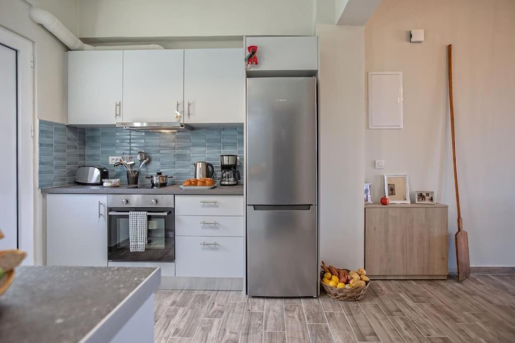 O Palaios Fournos Tou Andrea Apartment อาร์กอสโตลี ภายนอก รูปภาพ